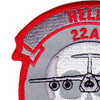 22nd Airlift Squadron Hells Crew Chief Patch | Upper Left Quadrant