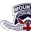 229th Aviation Medical Detachment 10th Mountain Division Patch | Upper Left Quadrant