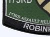 173rd Aviation Assault Helicopter Company Patch - Robin Hoods | Lower Left Quadrant