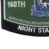 160th Special Operations Aviation Regiment MOS Rating Patch Night Salkers | Lower Left Quadrant