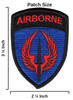 USASOAC 160th SOAR Night Stalkers Special Operations Aviation Patch size: 2.5 x 3.5 inches