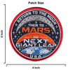 Return to the Moon Patch Size