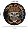 4 x 4 Cannon Cockers Patch