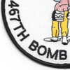 788th Bombardment Squadron 467th Bomb Group Patch | Lower Left Quadrant