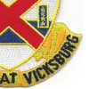 13th Infantry Regiment Patch First At Vicksburg | Lower Right Quadrant