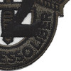 12th Special Forces Group Crest OD Green Black 12 Patch | Lower Right Quadrant