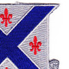 126th Infantry Regiment Patch | Upper Right Quadrant