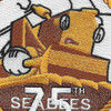 75th Naval Mobile Construction Battalion Patch | Center Detail