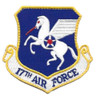 17th Air Force Shoulder Patch Hook And Loop