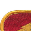 125th Military Intelligence Battalion Patch Oval | Upper Left Quadrant