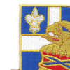 122nd Infantry Regiment Patch | Upper Left Quadrant