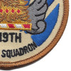 119th Fighter Squadron Small Patch | Lower Right Quadrant