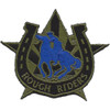 118th Cavalry Regiment OD Green Patch Hook And Loop