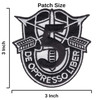 5th Special Forces Group Crest Patch size: 3 x 3 inches