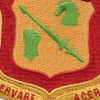 111th Armored Cavalry Regiment Patch | Center Detail