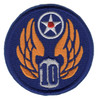 10th Air Force Shoulder Patch