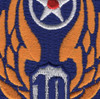 10th Air Force Shoulder Patch | Center Detail