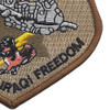 104th Expeditionary Flight Sqadron A-10C Operation Iraqi Freedom Patch | Lower Right Quadrant