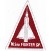 103rd Fighter Group Triangle Patch