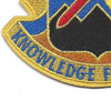 102nd Military Intelligence Battalion Patch | Lower Left Quadrant