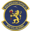 Operations support squadron patch with 100th designation representing mission planning, logistics, and fighter wing operational infrastructure.