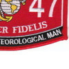 0847 Artillery Meteorological Man MOS Patch | Lower Right Quadrant