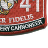 0841 Field Artillery Cannoneer MOS Patch | Lower Right Quadrant