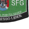 11Th Special Forces Group Military Occupational Specialty MOS Patch | Lower Right Quadrant