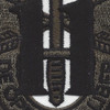11th Special Forces Group Crest OD Green Patch | Center Detail