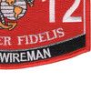 0612 Field Wireman MOS Patch | Lower Right Quadrant