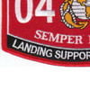 0481 Landing Support Specialist MOS Patch | Lower Left Quadrant
