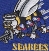 Seabees Small Version Patch - United States Naval Construction Battalions