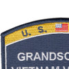 Seabee Grand-Son Of A Vietnam Veteran Patch | Upper Left Quadrant