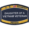 Seabee Daughter of a Vietnam Veteran Patch