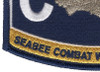 Seabee Combat Warfare Badge Enlisted Patch