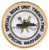 SBU-22 Special Boat Unit Two Two Patch Color Special Warfare