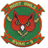 RVAH 9 Heavy Reconnaissance Attack Squadron Nine Patch