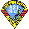 Rivsec 521 River Section Patch