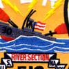 RIVSEC-512 River Patrol Section Patch Vietnam | Center Detail