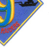 Rivron 9 Naval River Squadron Nine Round Patch River Raiders | Lower Right Quadrant