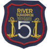 Rivron 5 Naval River Squadron Five Patch