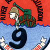 Rivron 9 Naval River Assault Squadron Nine Patch Slow But Sure | Center Detail