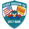 RIVDIV 54 River Division Fifty Four Patch Viet-Nam