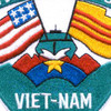 RIVDIV 54 River Division Fifty Four Patch Viet-Nam | Center Detail