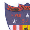 RIVDIV 543 River Division Patch Proud Brave Reliable | Upper Left Quadrant