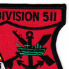 RIVDIV 511 River Division Patch Tuan Giang First In The Delta | Upper Right Quadrant