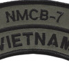 NMCB-7 Vietnam OD Patch | Center Detail