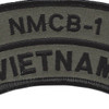 NMCB-1 Vietnam OD Patch | Center Detail