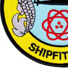 Navy Shop 11 Shipfitters Submarine Division Patch | Lower Left Quadrant