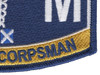 Navy Rating Hospital Corpsman Patch - HM